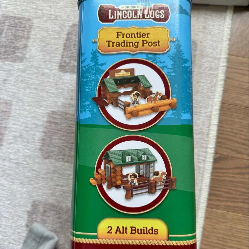 Disney Lincoln Log Mickey Set - Brand New Unopened